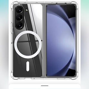 Clear Magnetic Case for Samsung Galaxy Z‎ Fold 5 [Compatible with MagSafe